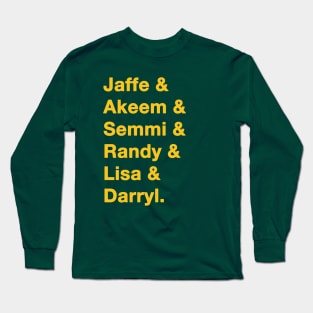 Coming To America Names Long Sleeve T-Shirt